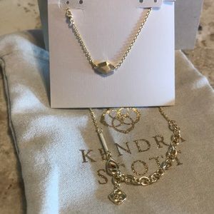 Kendra Scott Gold Laureen Necklace